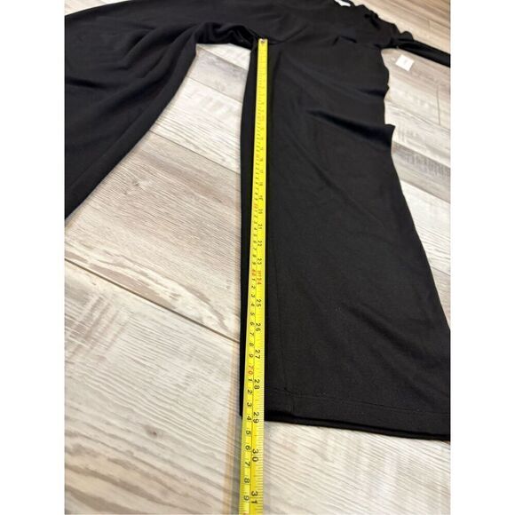 Liz Claiborne one piece black pant romper jumpsuit size 6 - Picture 10 of 12